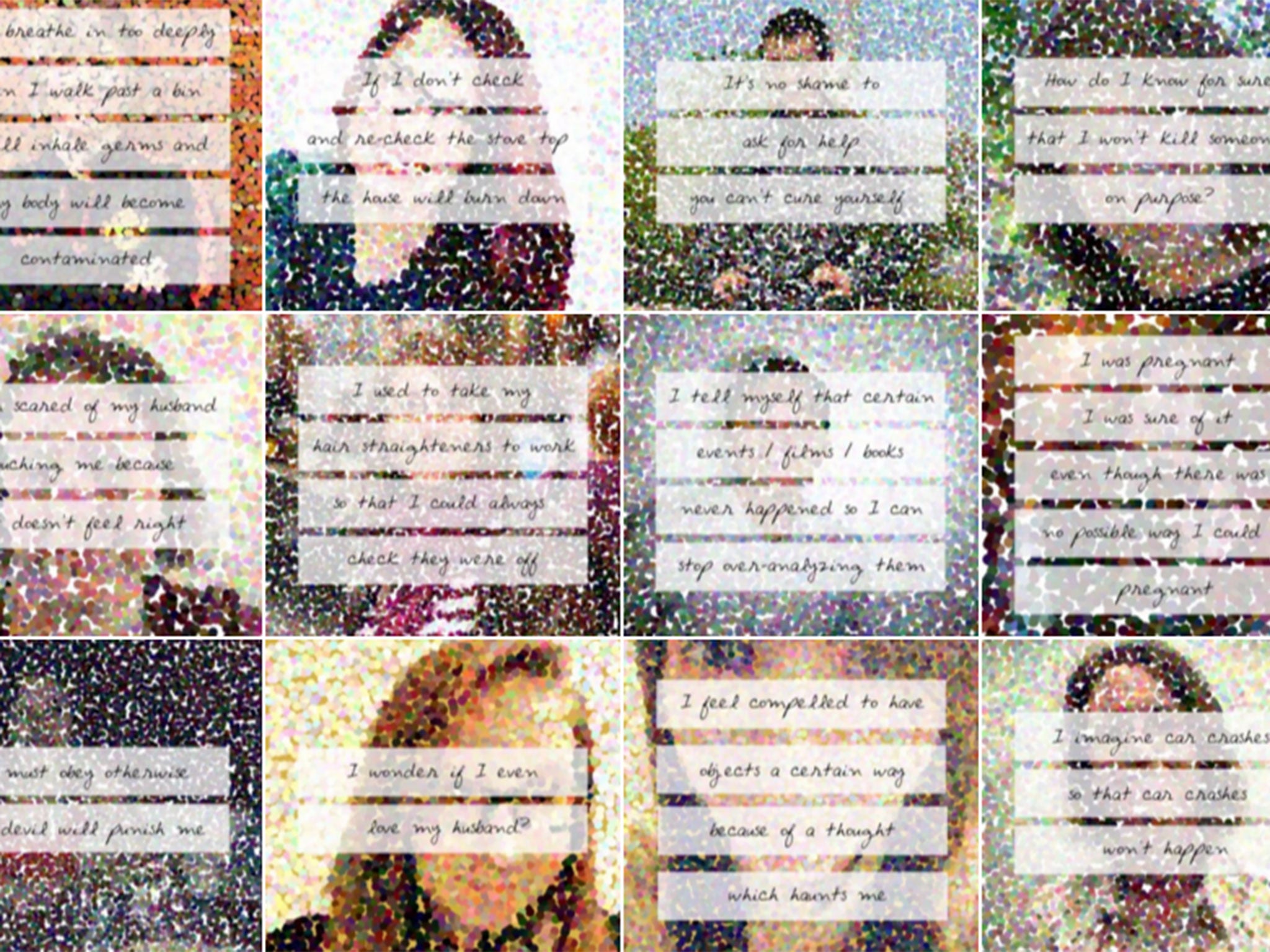The Wall, where people with OCD share their thoughts on The Secret Illness website