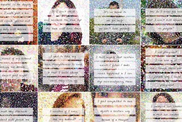 The Wall, where people with OCD share their thoughts on The Secret Illness website