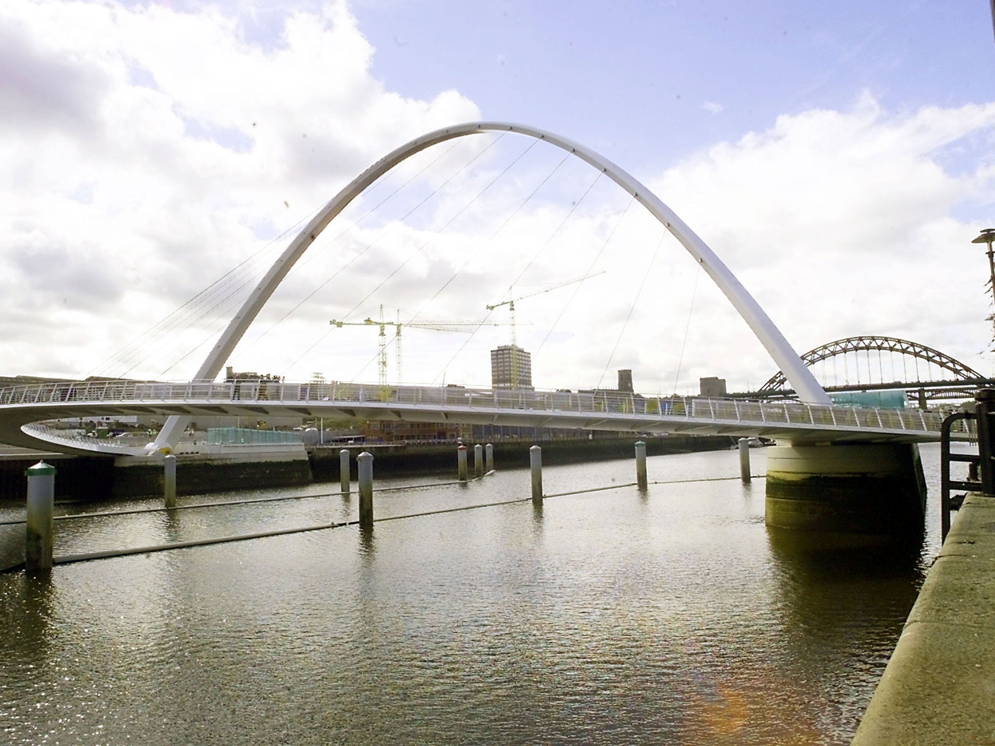 The Gateshead Millennium bridge spans the river Tyne. Gateshead Council’s cabinet have voted to reject the proposals for devolution