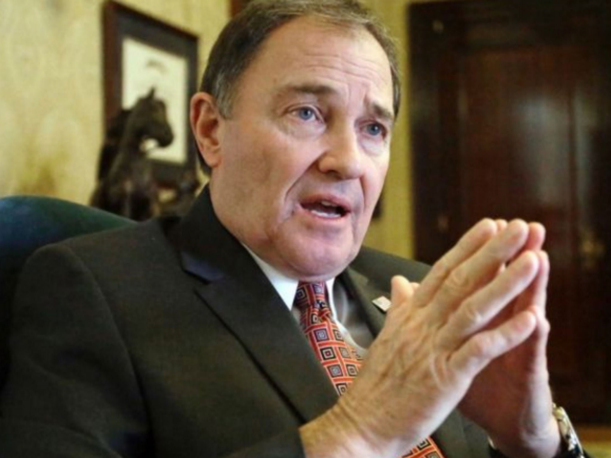 Governor Gary Herbert signed the new bill to further restrict abortions