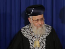 Non-Jews should be forbidden from living in Israel, says Chief Rabbi 