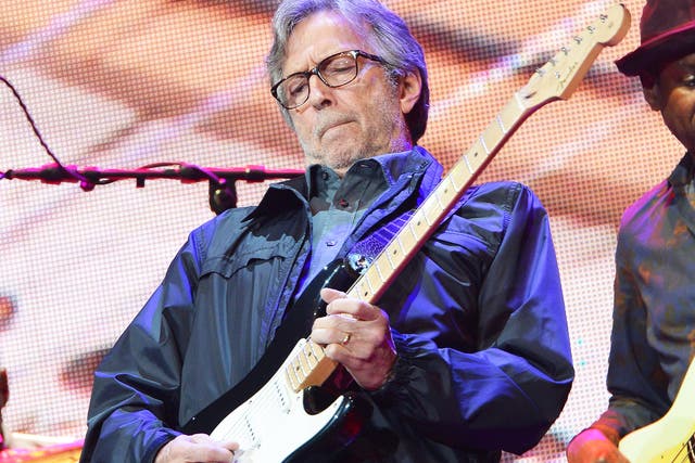 <p>Eric Clapton </p>
