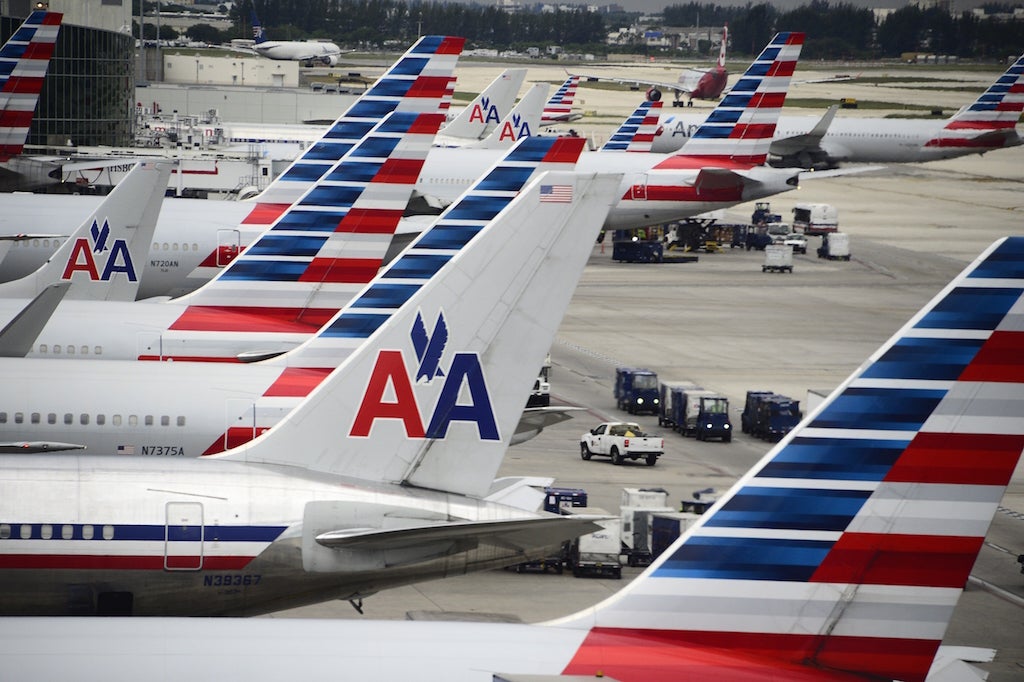 American Airlines has canceled all flights to and from Brussels until April 7.