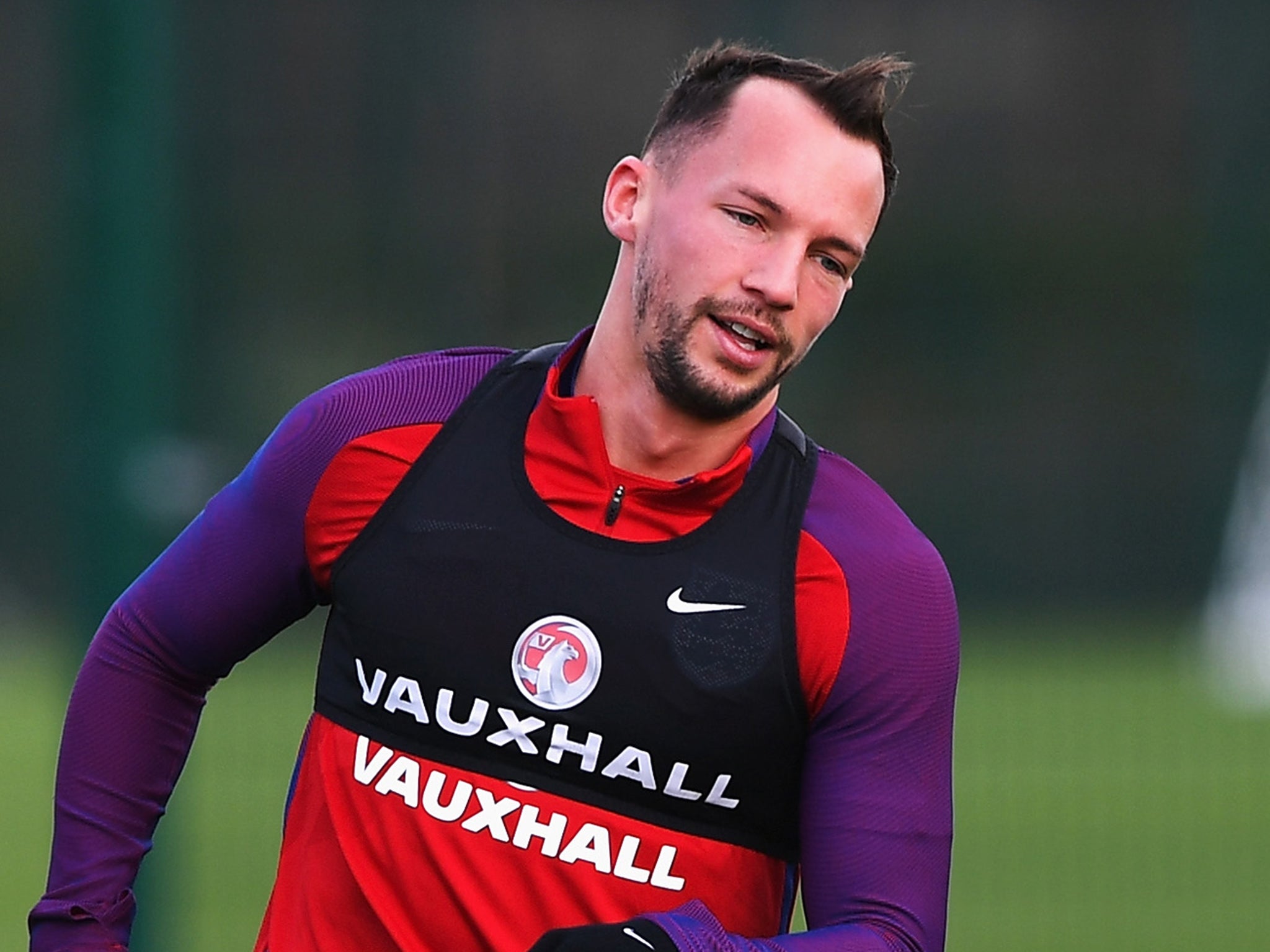 Danny Drinkwater during England training