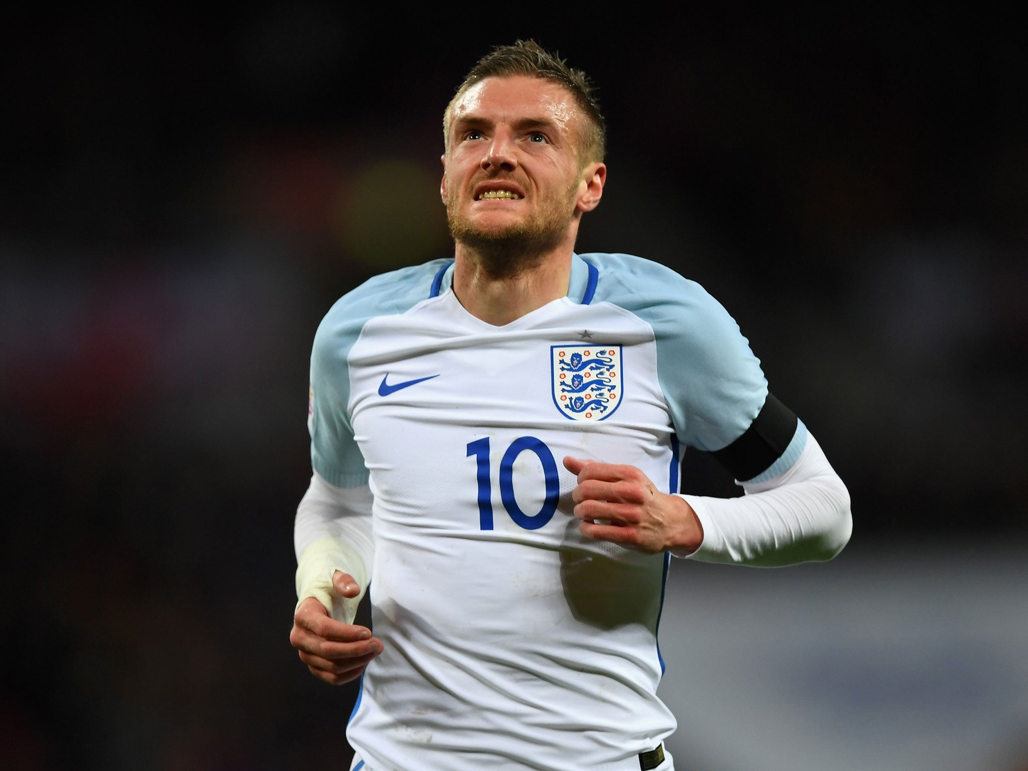 Jamie Vardy's international chances could be boosted by a move to Arsenal