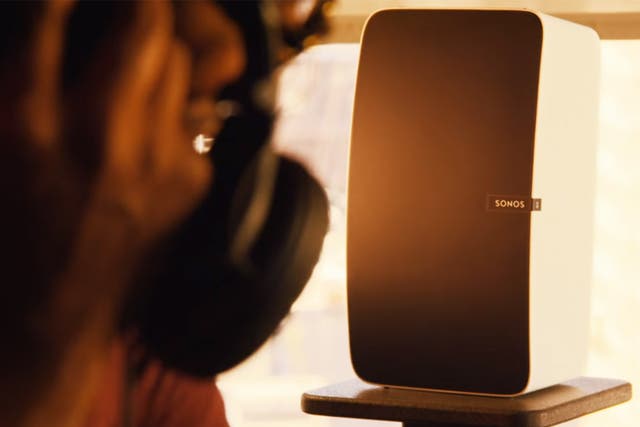 Speak easy: the Sonos set-up seamlessly streams music throughout the house