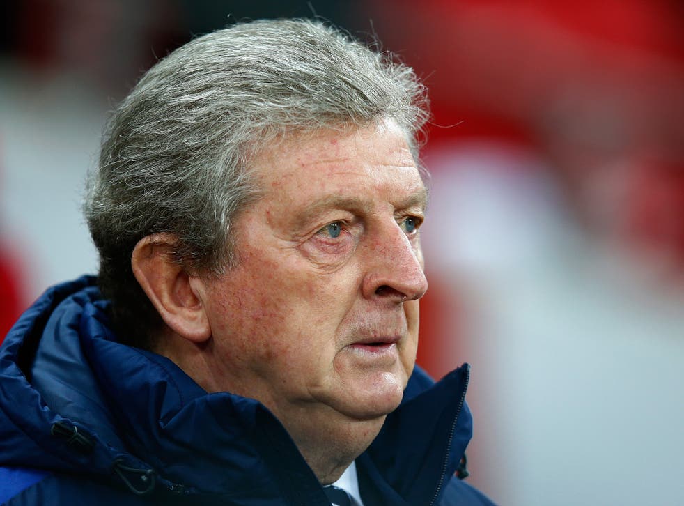England manager Roy Hodgson looks on from the touchline