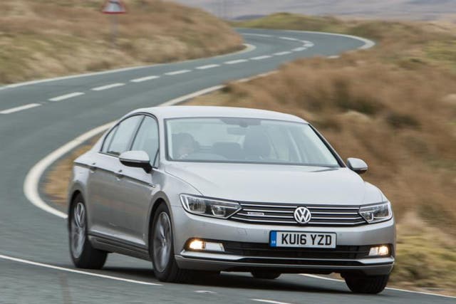 The car's engine is the same as in the standard 1.6-litre TDI Passat