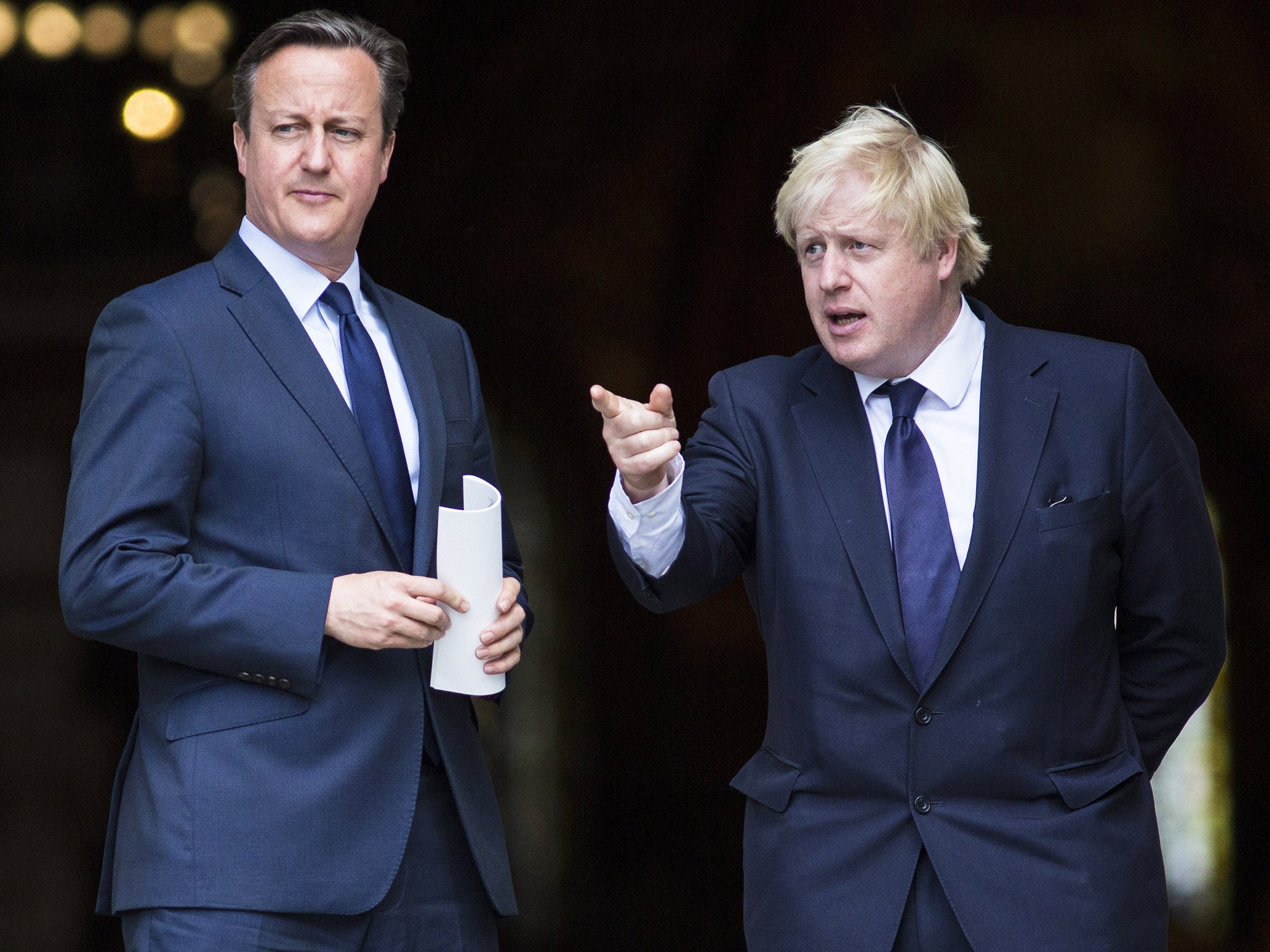 Over 40 per cent of Tory voters would like to see Boris Johnson takeover from David Cameron