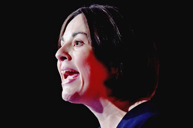 Kezia Dugdale, the Scottish Labour leader