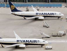 Ryanair cancels 100 flights as French air traffic controllers strike