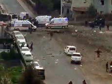 'Large explosion' near bus station in southern Turkish city