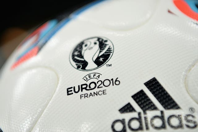 The ball that will be used at Euro 2016