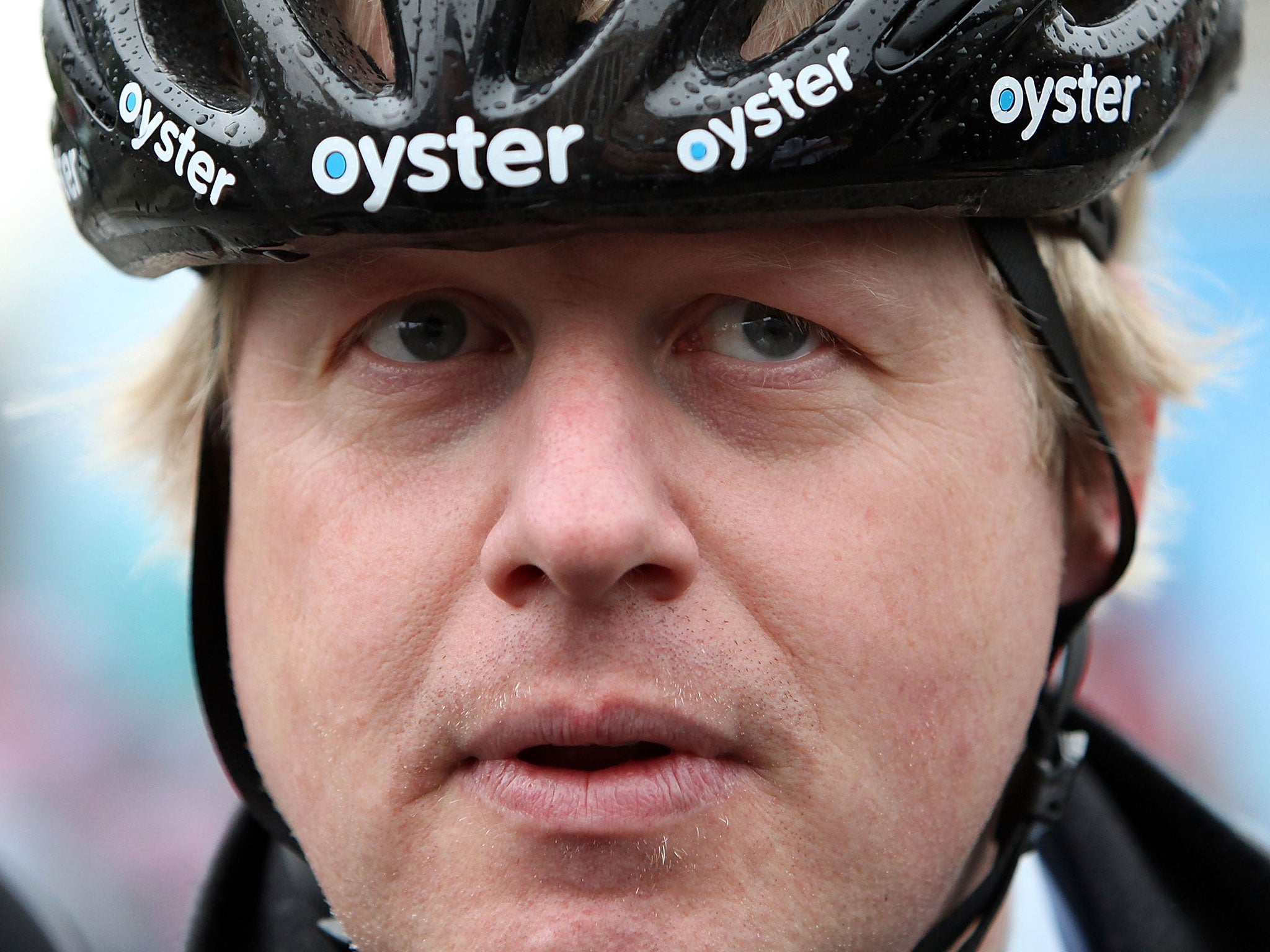 Mr Johnson said the route’s opening ceremony would include women ‘glistening like wet otters’