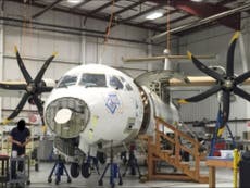 US spy plane for combating Afghan drug trade left sitting in hanger