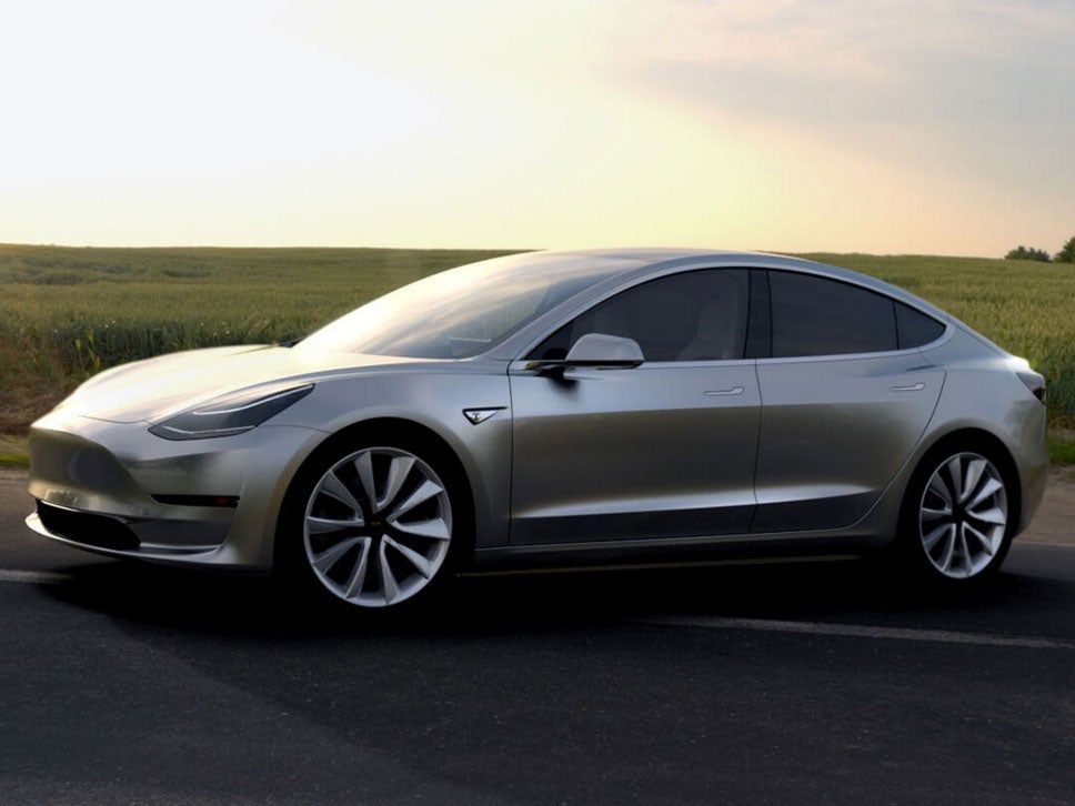 Despite the low price, it still looks as good as Tesla's other cars