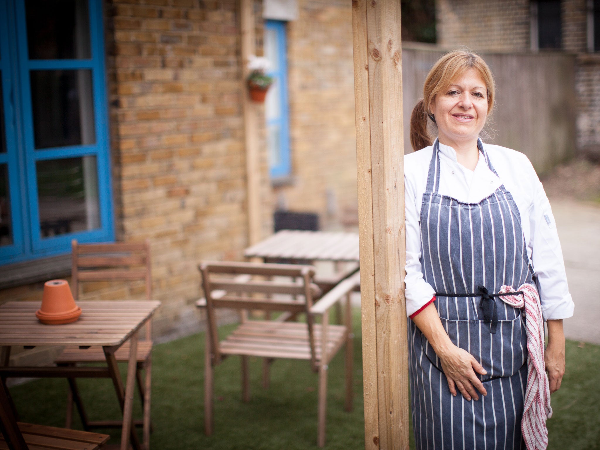 Mazi Mas kitchen manager Roberta Siao learned to cook by watching her mother and grandmother in the kitchen