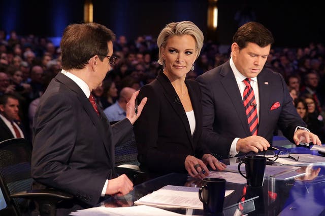 Megyn Kelly at the Republican presidential candidates debate in Iowa - Photo Alex Wong/Getty Images
