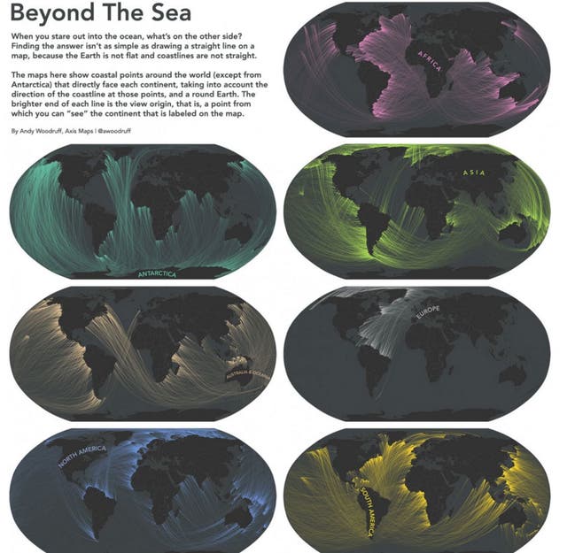 What’s straight across the ocean when you’re at the beach | The ...