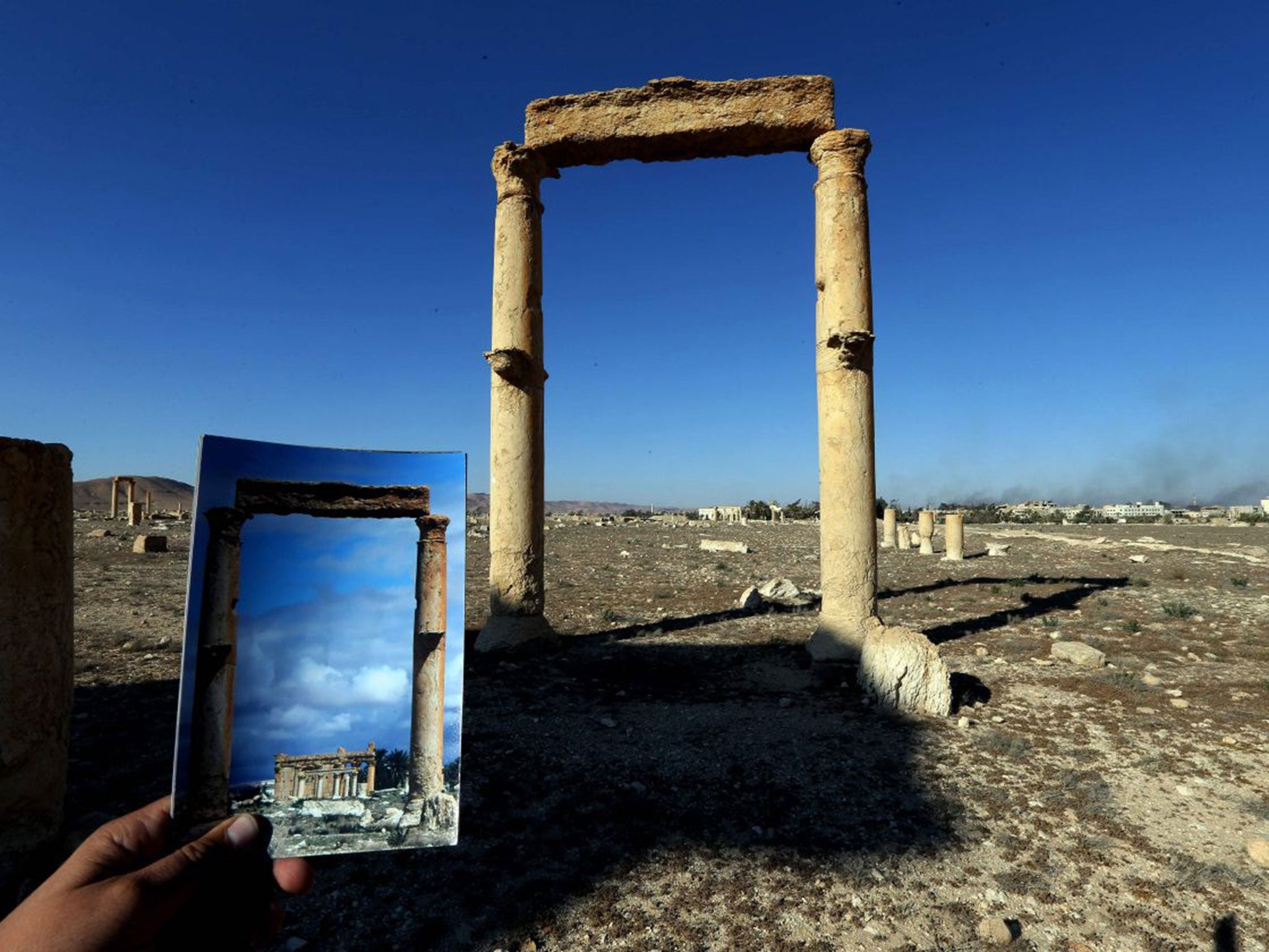 Palmyra: Photographer's powerful before and after photos show ...