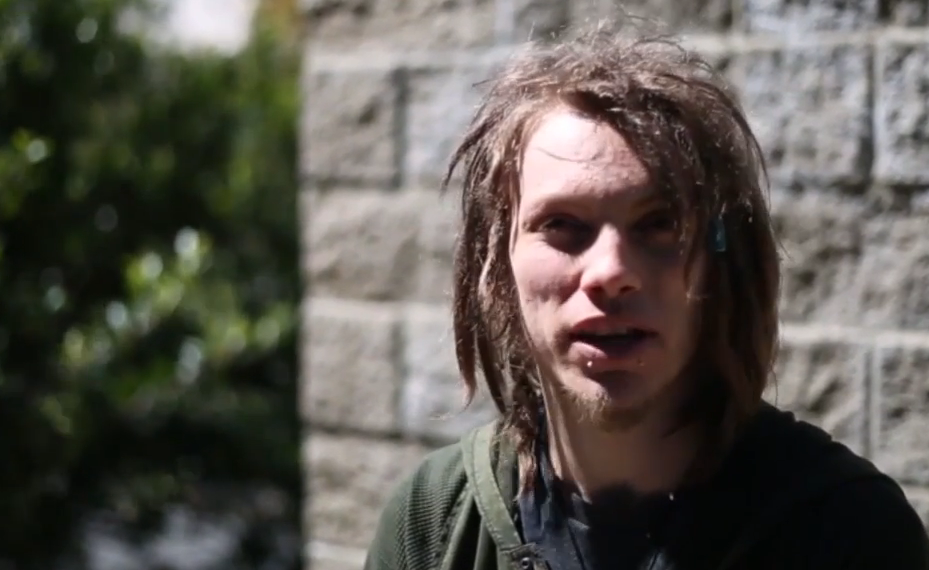 US student Corey Goldstein, who this week defended his decision to wear dreadlocks as a white man.