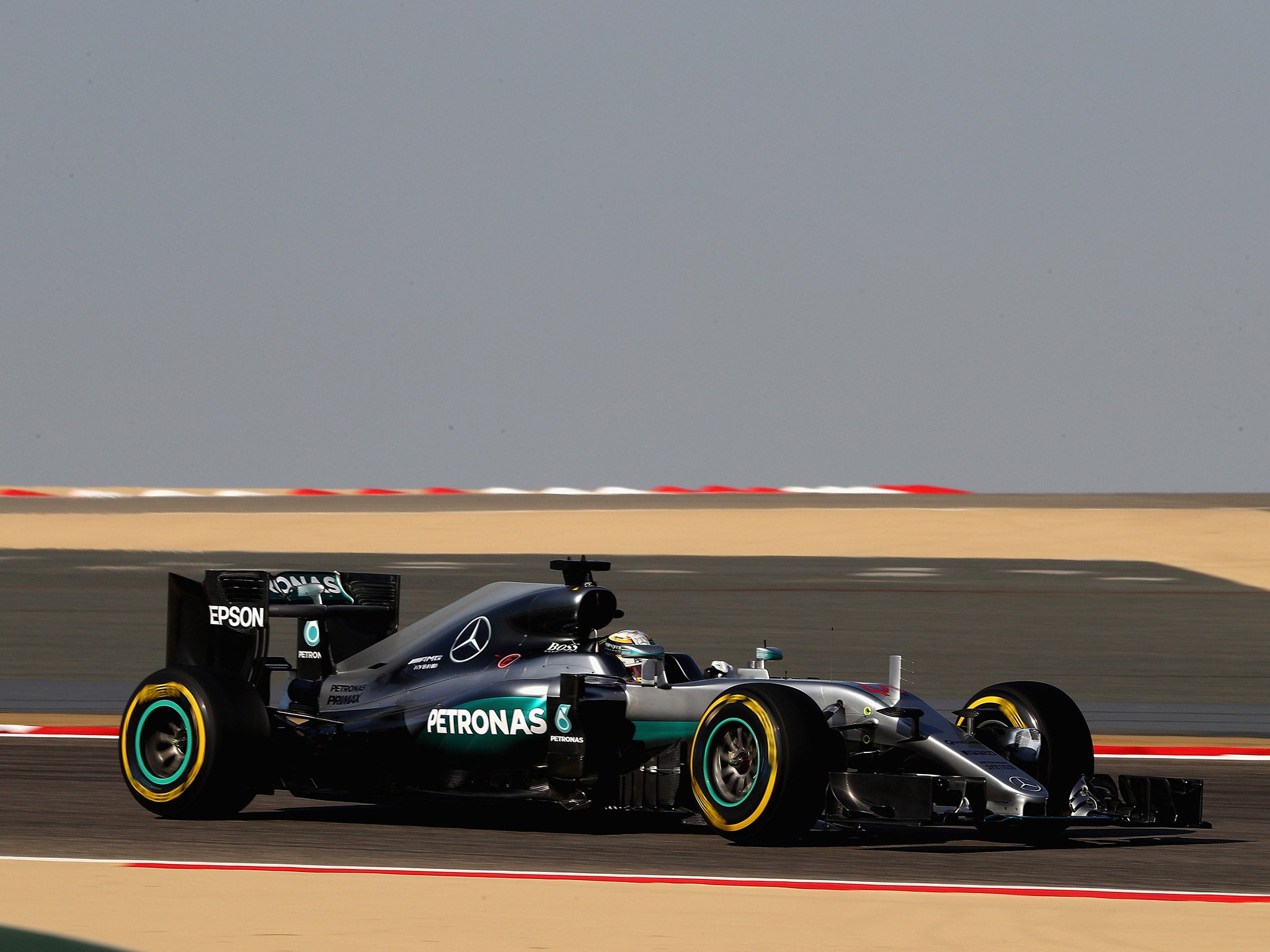 Lewis Hamilton clinched pole position with his final lap in qualifying