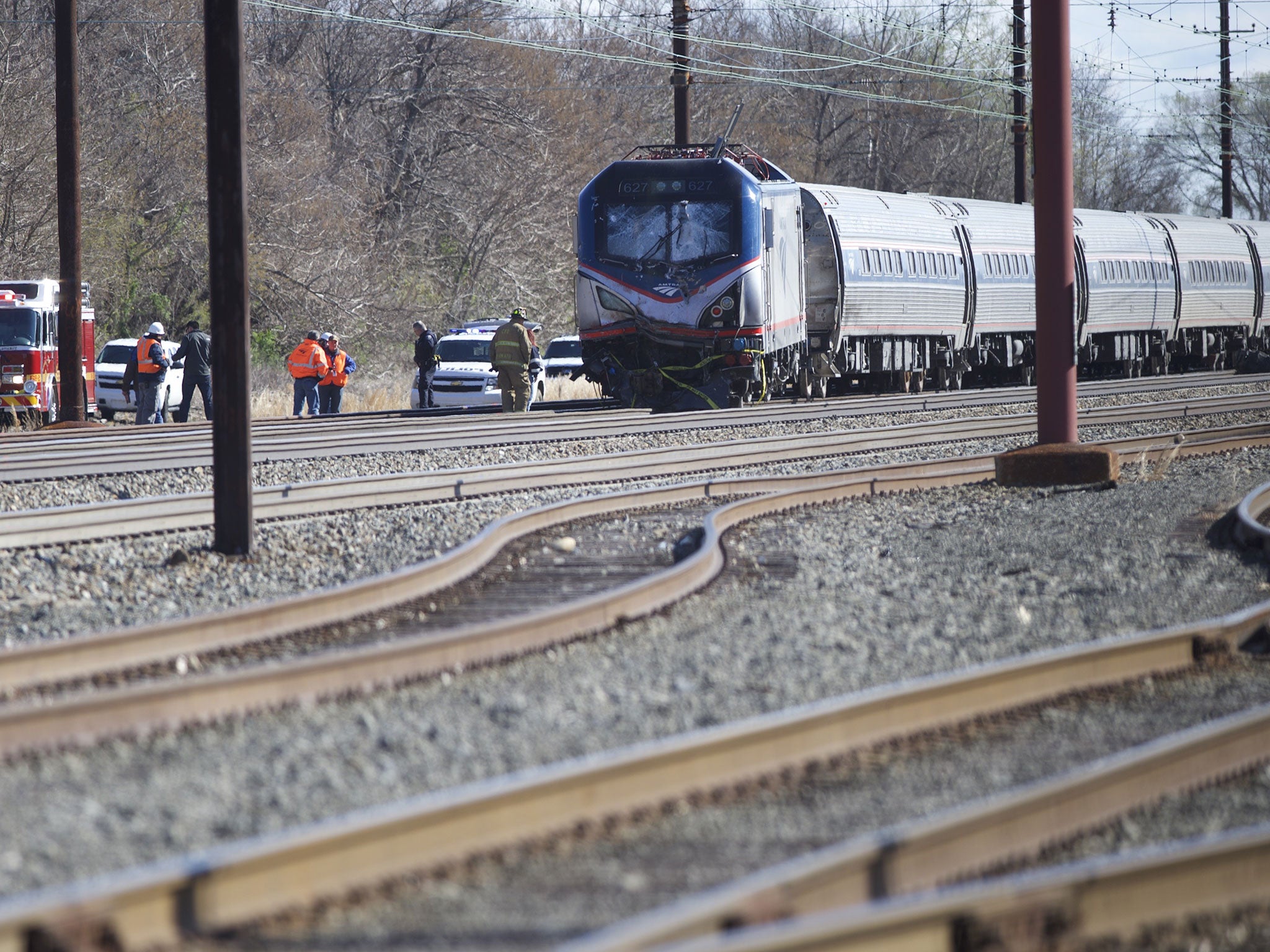 Train 89 was carrying 341 passengers and seven crew