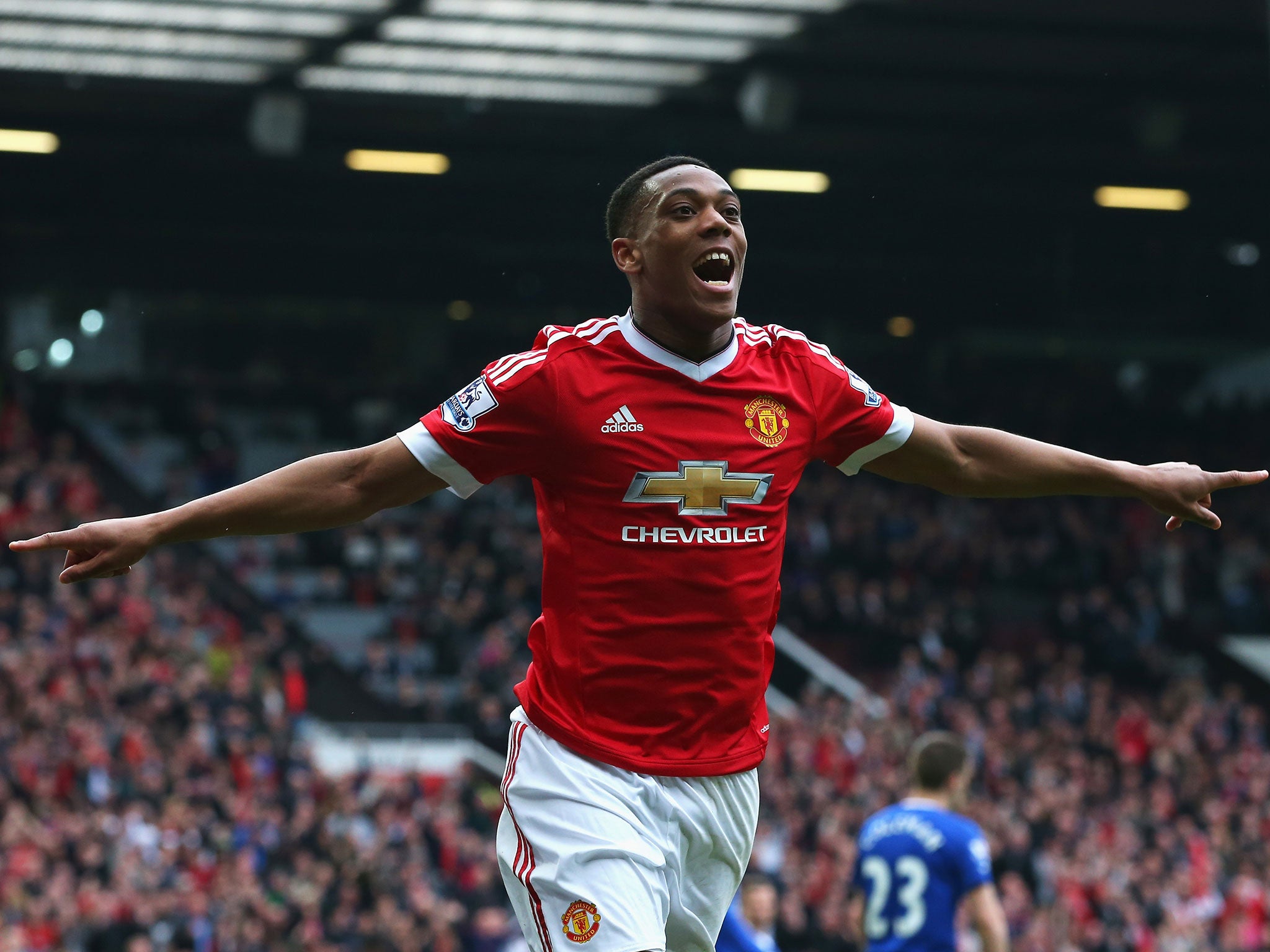 Anthony Martial has been a United success story this season