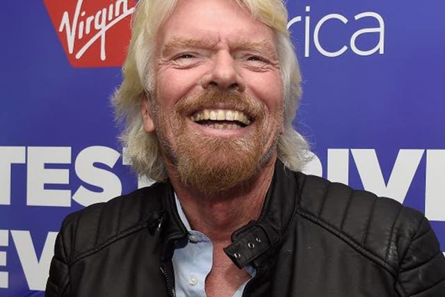 Branson's business empire is valued at around $5-5.5 billion