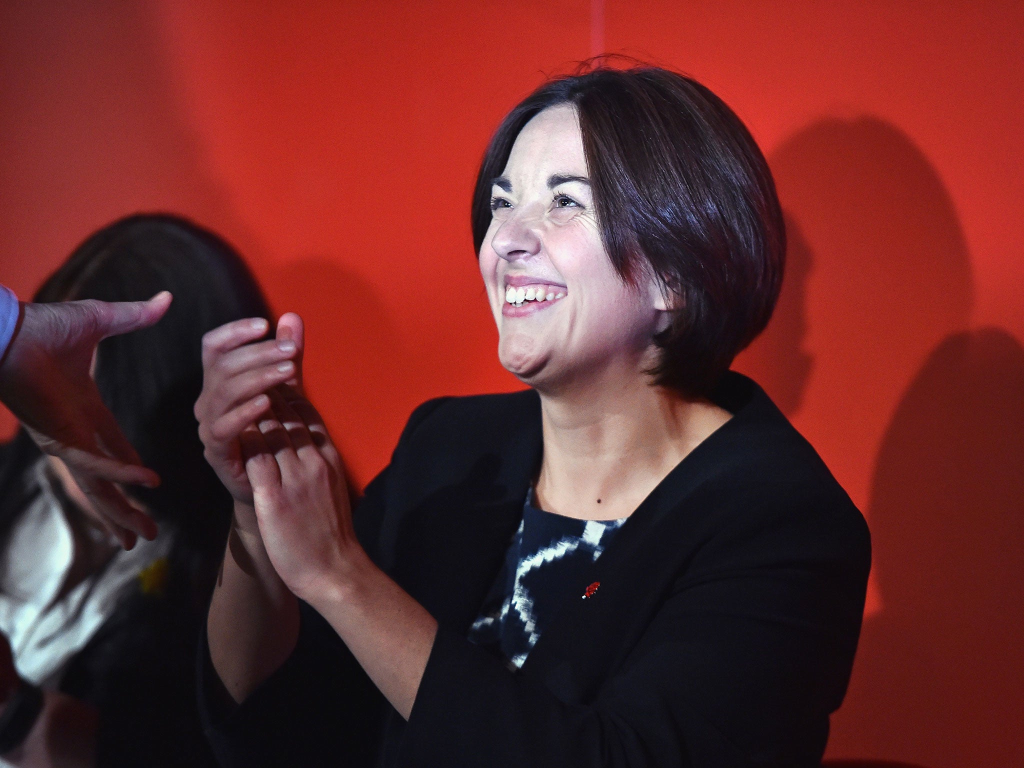 The Scottish Labour leader, Kezia Dugdale, is in a relationship with a woman