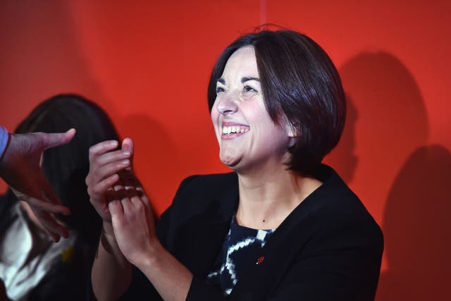 The Scottish Labour leader, Kezia Dugdale, is in a relationship with a woman