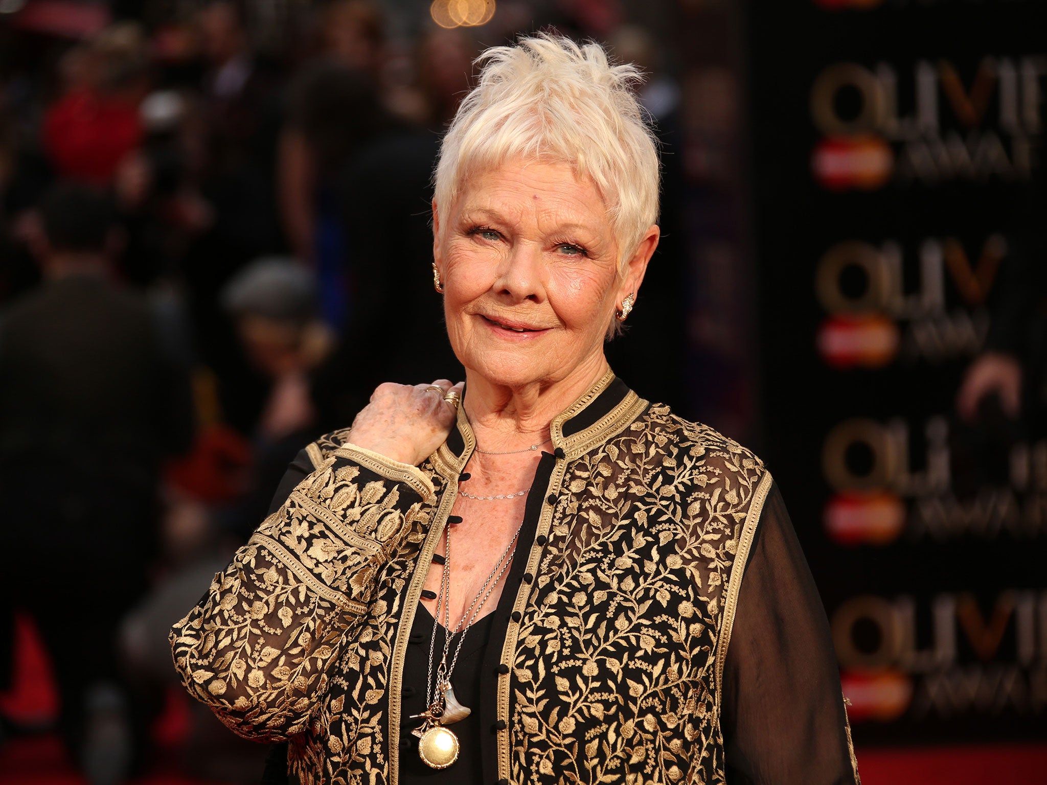 Dame Judi previously told how macular degeneration had left her unable to read scripts