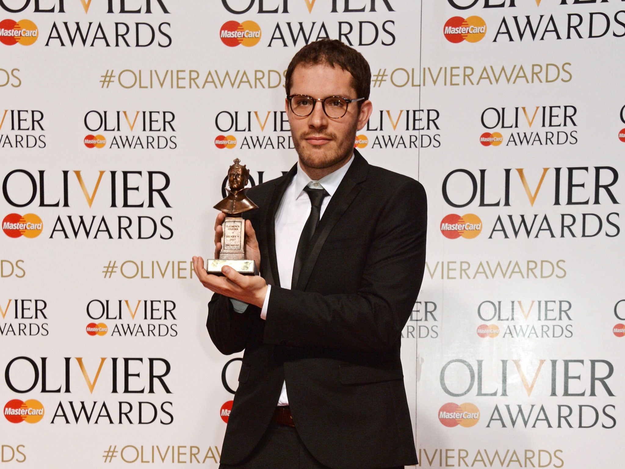 Robert Icke, winner of the Best Director award for 'Oresteia'
