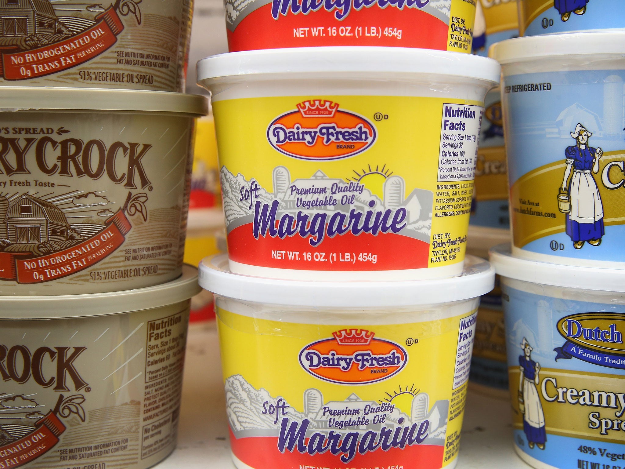 Many manufacturers have removed trans fats from margarine