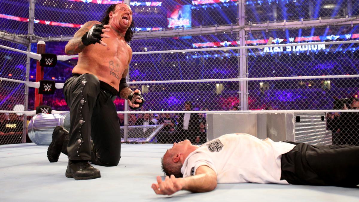 Wrestlemania 33 Live The Undertaker Retires After Defeat By