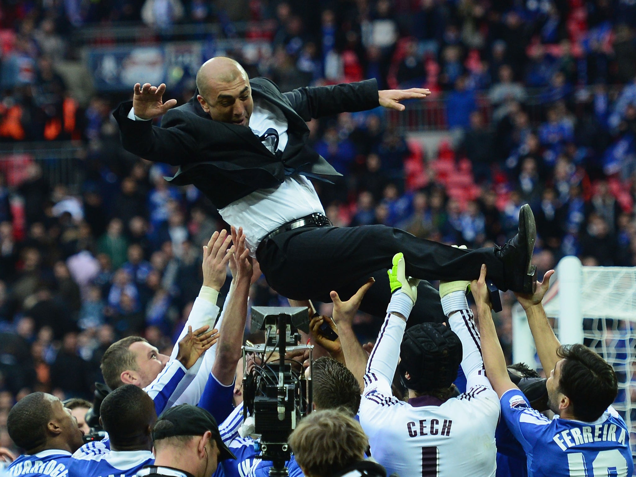 &#13;
Roberto Di Matteo memorably won Chelsea's first-ever European Cup &#13;