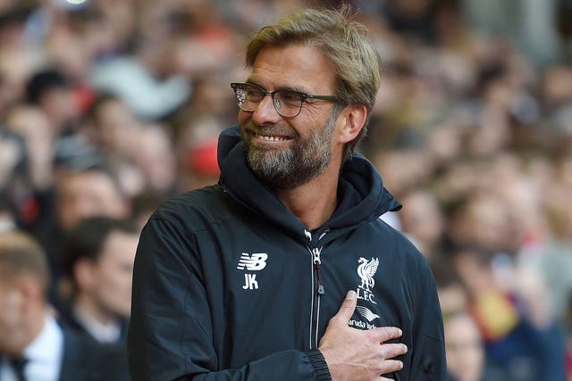 Jurgen Klopp, who returns to Borussia Dortmund with Liverpool this week