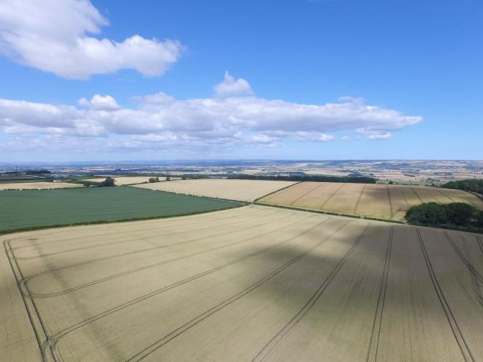 The estate includes over 2,100 acres of prime Yorkshire farmland and woodland