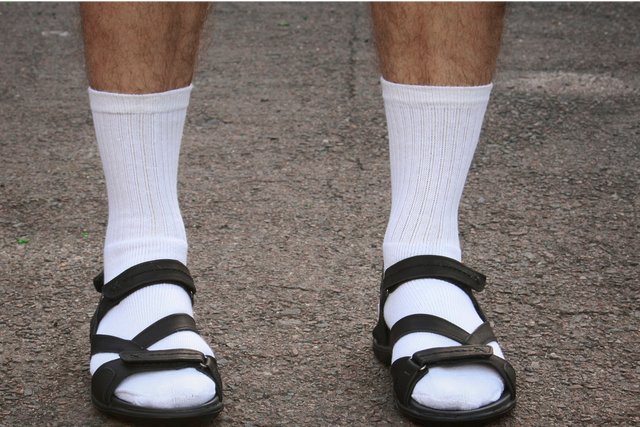 Socks and sandals are never a good look. In fact, we named them one of the 11 deadly sins of men's style for that very reason