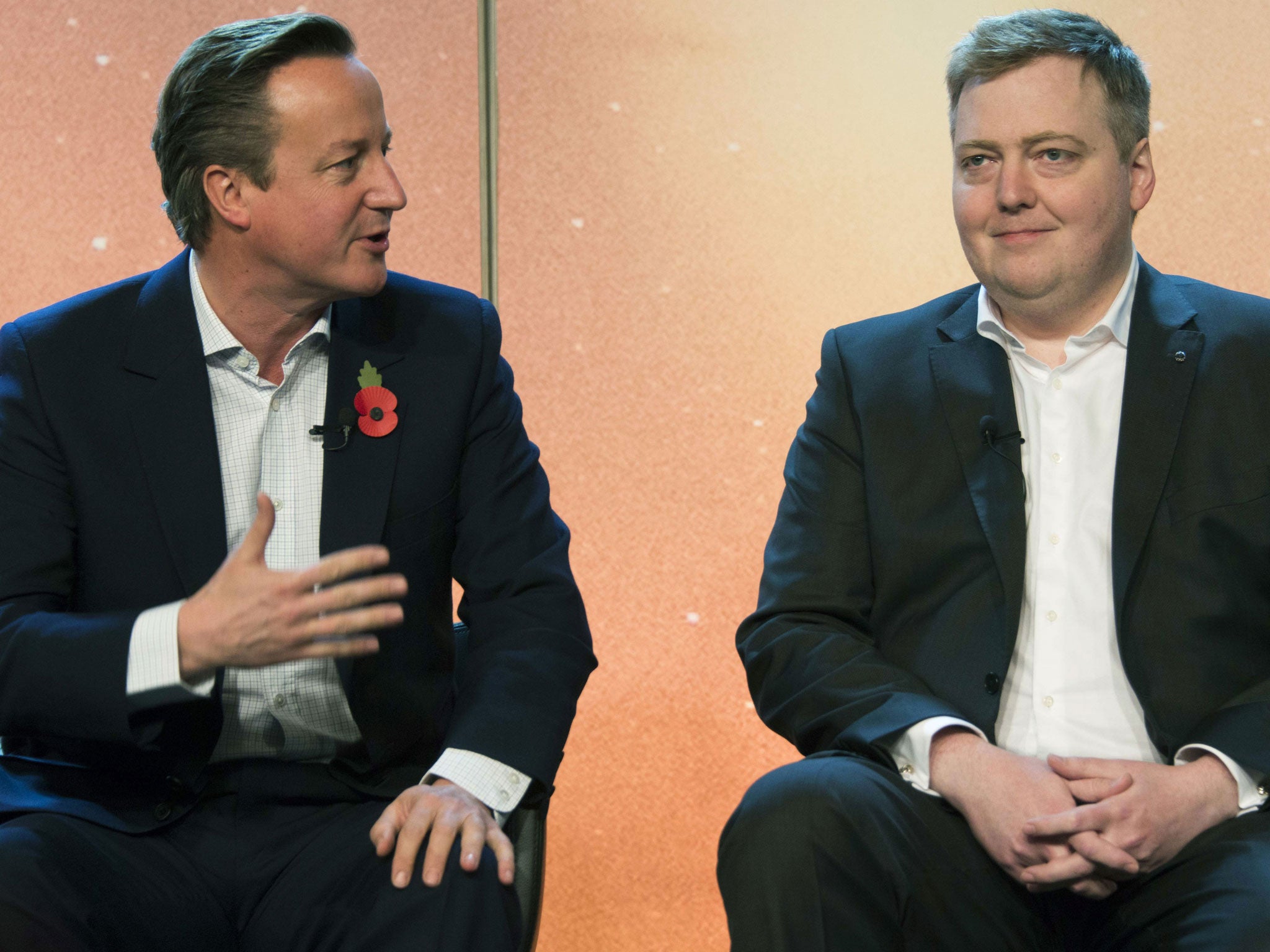 David Cameron with Icelandic Prime Minister Sigmundur David Gunnlaugsson, who was implicated in the documents