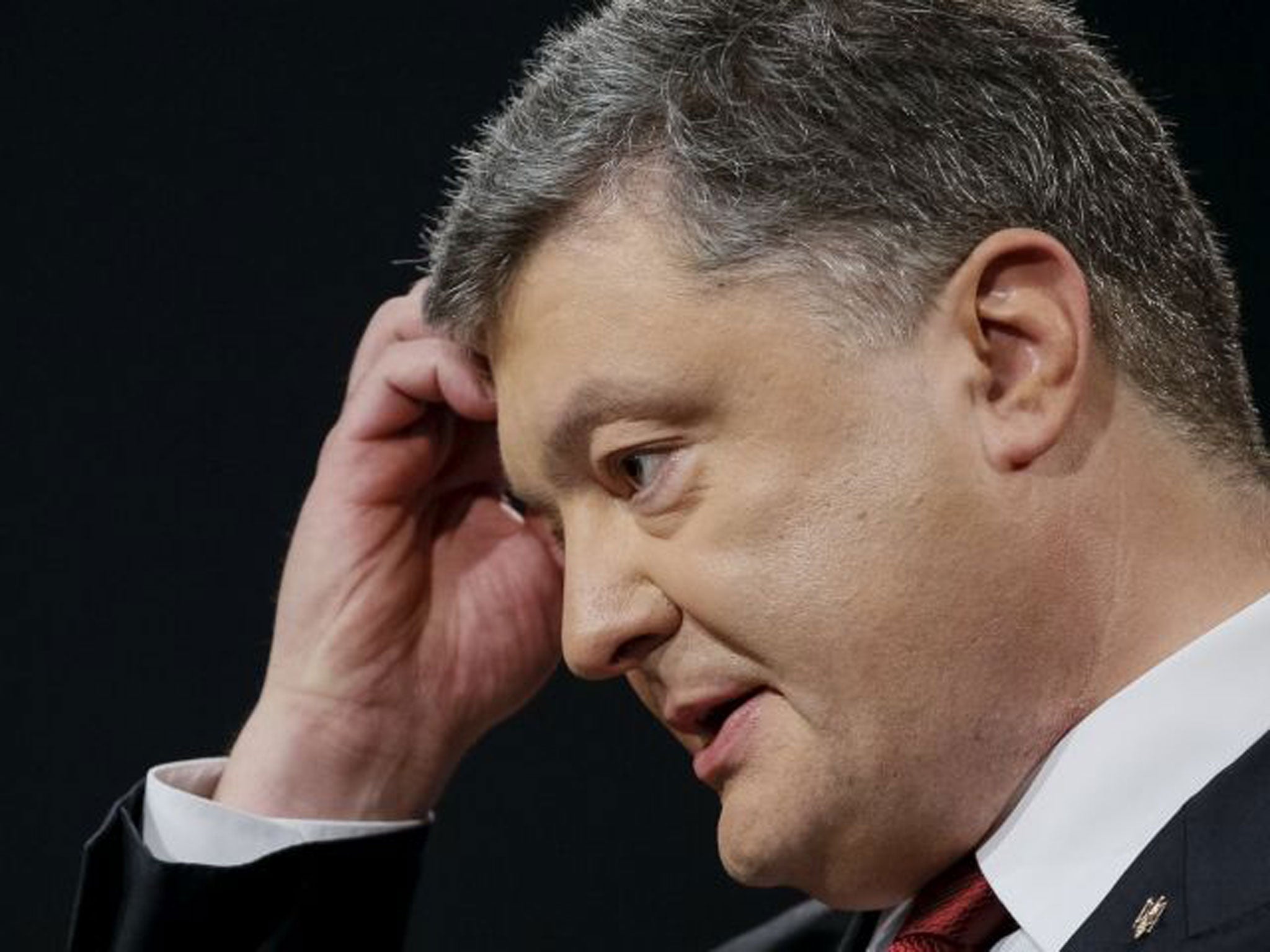 Ukrainian President Poroshenko has been promoted by the EU and the US as an anti-corruption champion