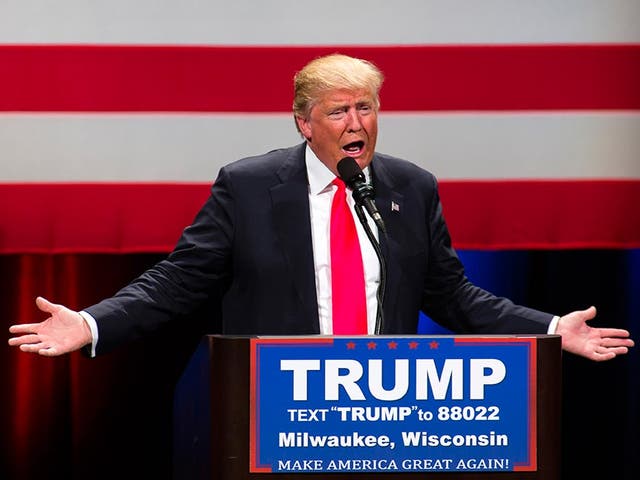 Donald Trump in Wisconsin