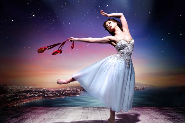 Ashley Shaw as Victoria Page in Matthew Bourne's upcoming ballet The Red Shoes