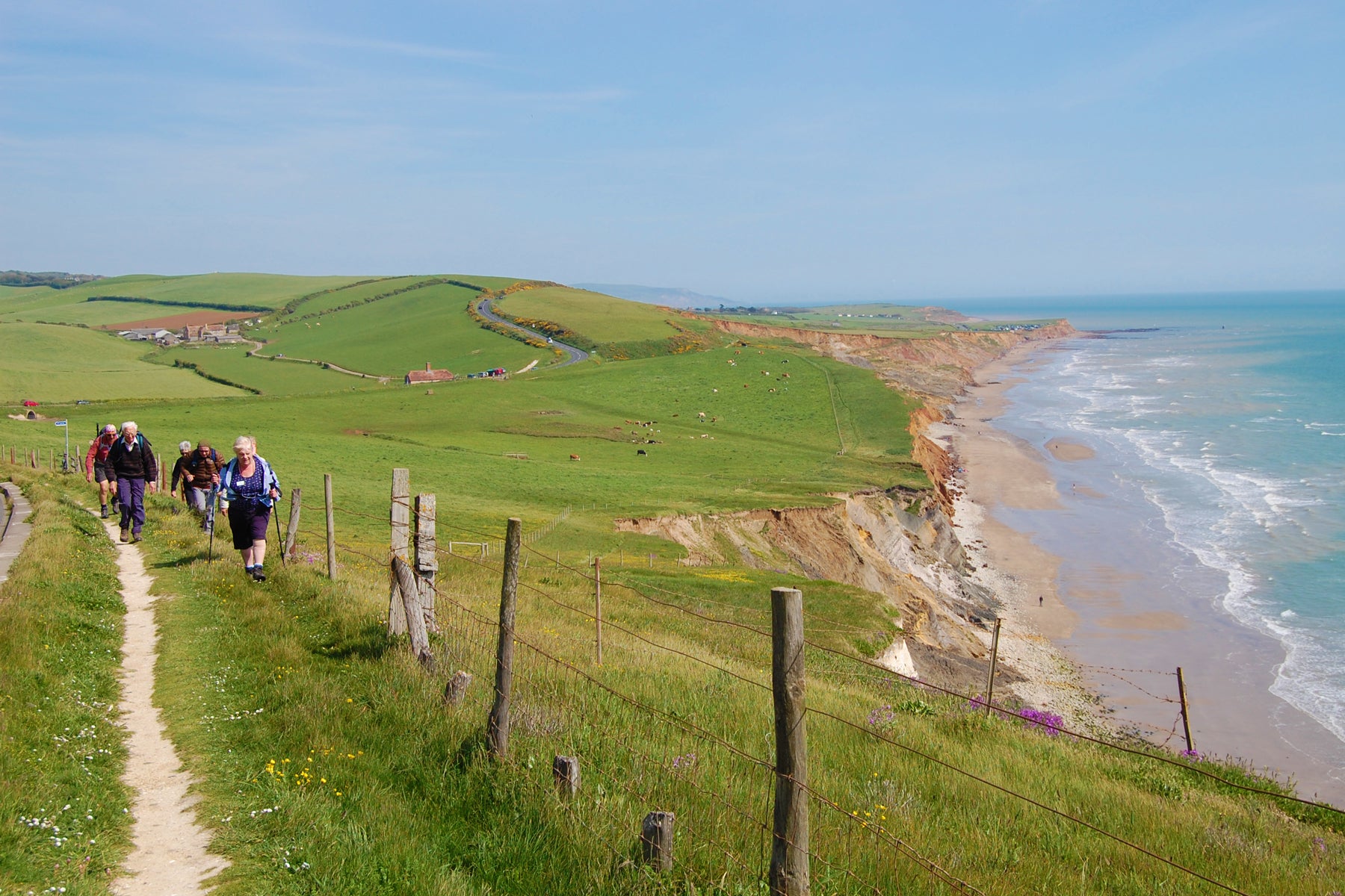 Coastal walking