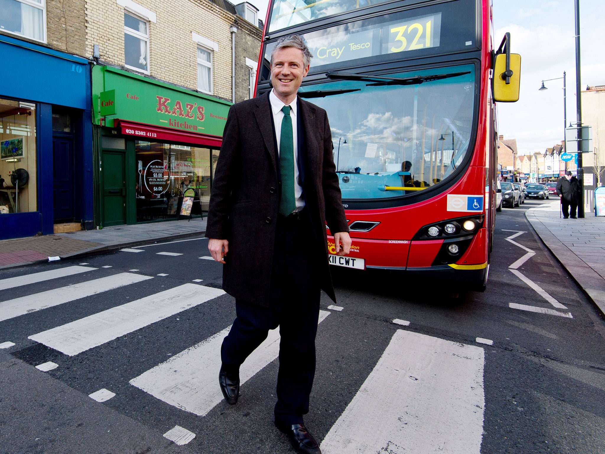 Zac Goldsmith could do with brushing up his knowledge of the capital's popular commuter routes