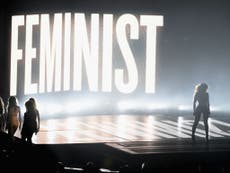 Beyoncé explains why she performed in front of the word 'feminist'