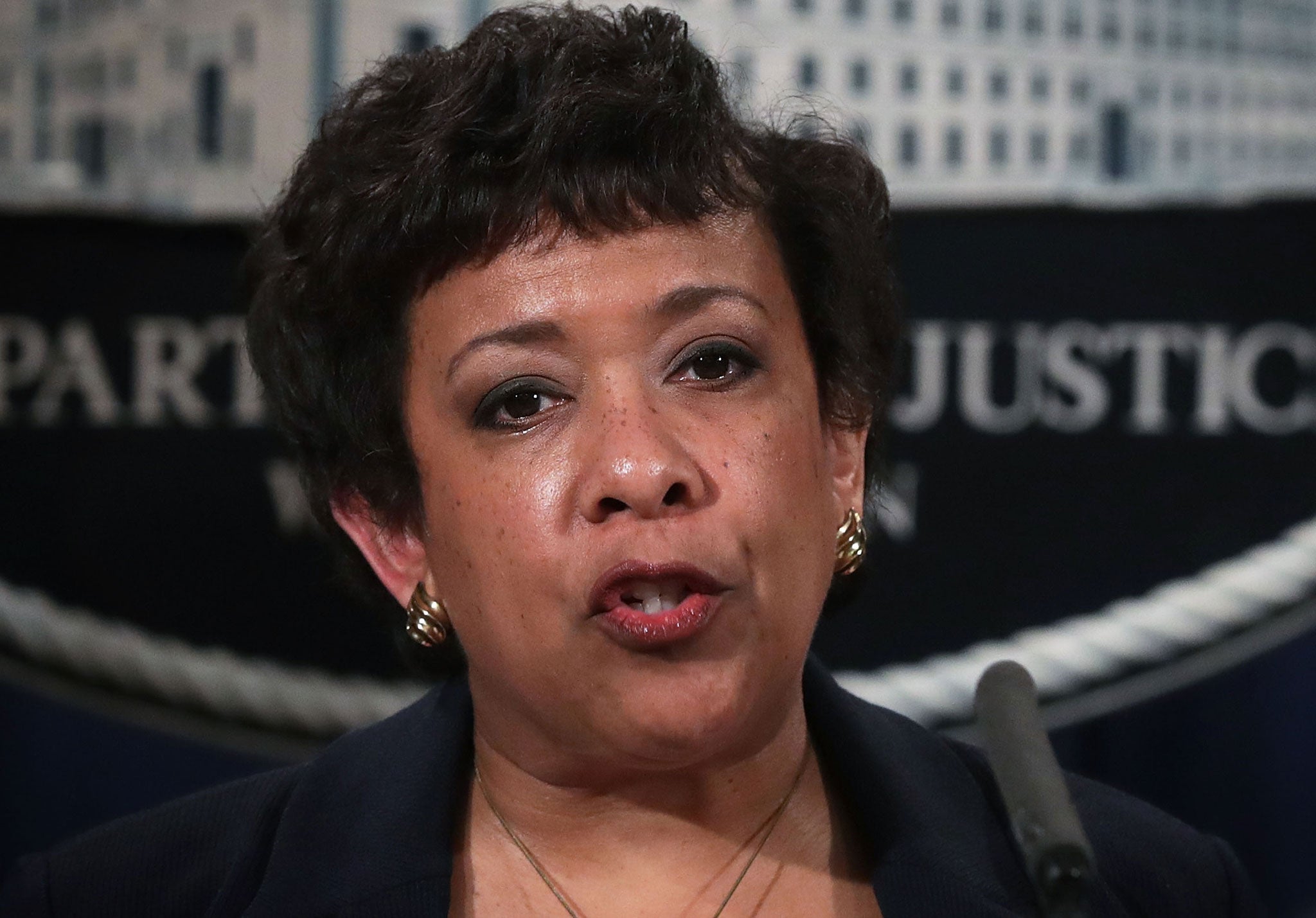 US Attorney General Loretta Lynch has vowed 'to root out misconduct and to bring wrongdoers to justice'