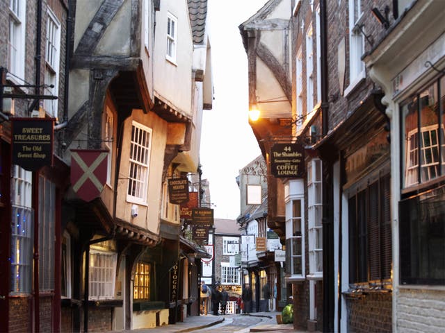 <p>The Shambles, York's most famous street</p>