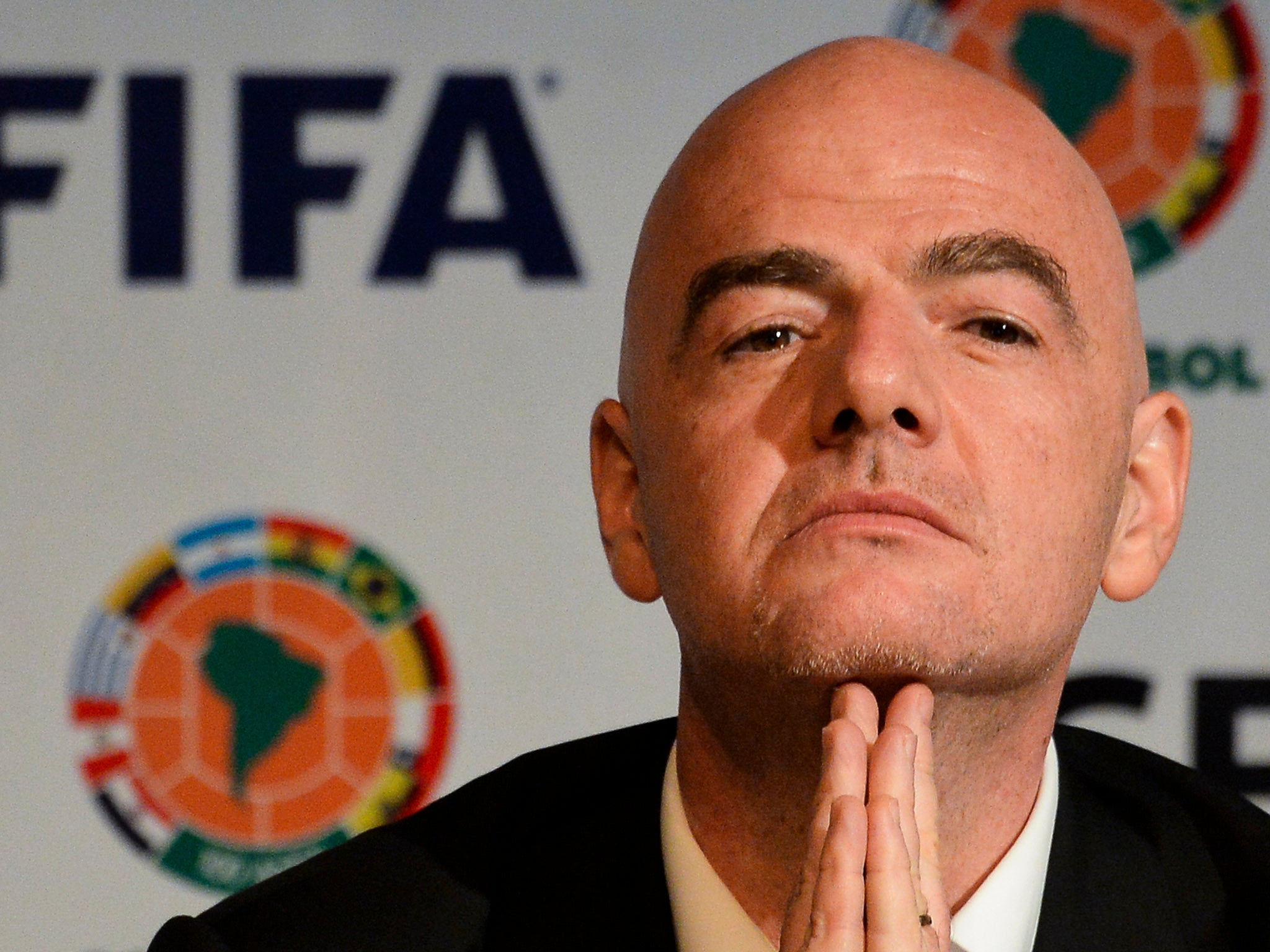 Gianni Infantino was director of legal services at Uefa when the contracts were agreed