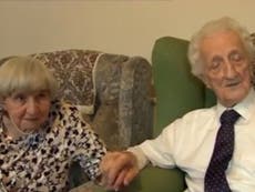 D-Day veteran who broke up with fiancee over painful war memories to marry her 70 years later